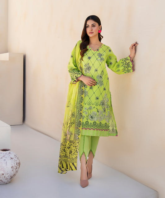 Women Printed 3 Piece Suit  - SD2230