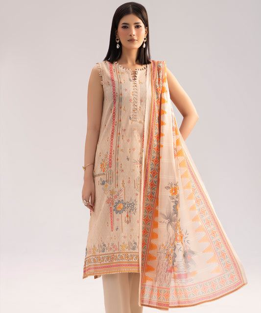 Women Printed 3 Piece Suit - CD2231