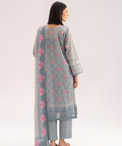 Women Printed 3 Piece Suit - CD2233