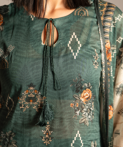 Women Printed 3 Piece Suit - CD2239