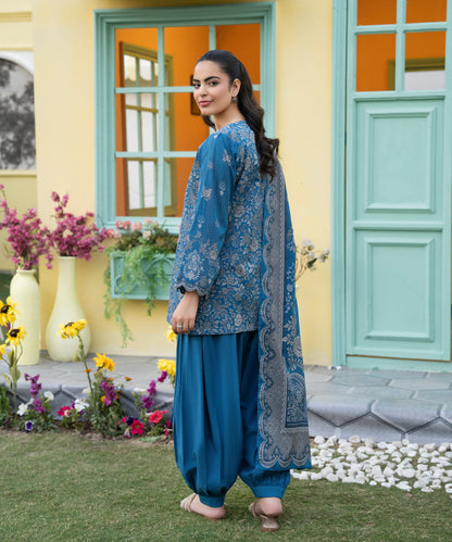 Women Printed 3 Piece Suit - CD2241
