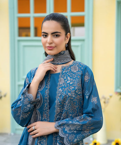 Women Printed 3 Piece Suit - CD2241