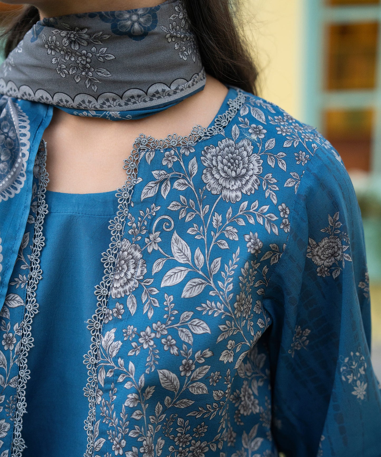 Women Printed 3 Piece Suit - CD2241