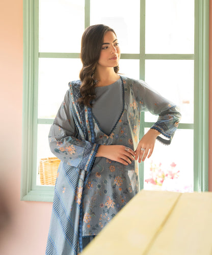 Women Printed 3 Piece Suit - CD2242