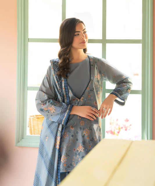 Women Printed 3 Piece Suit - CD2242