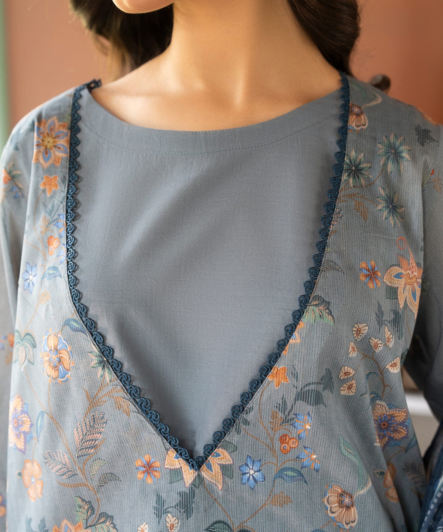 Women Printed 3 Piece Suit - CD2242