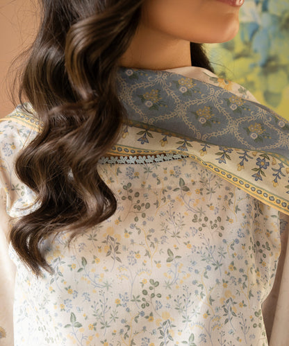 Women Printed 3 Piece Suit - CD2243