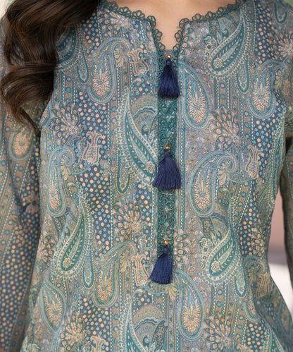 Women Printed 3 Piece Suit - CD2244