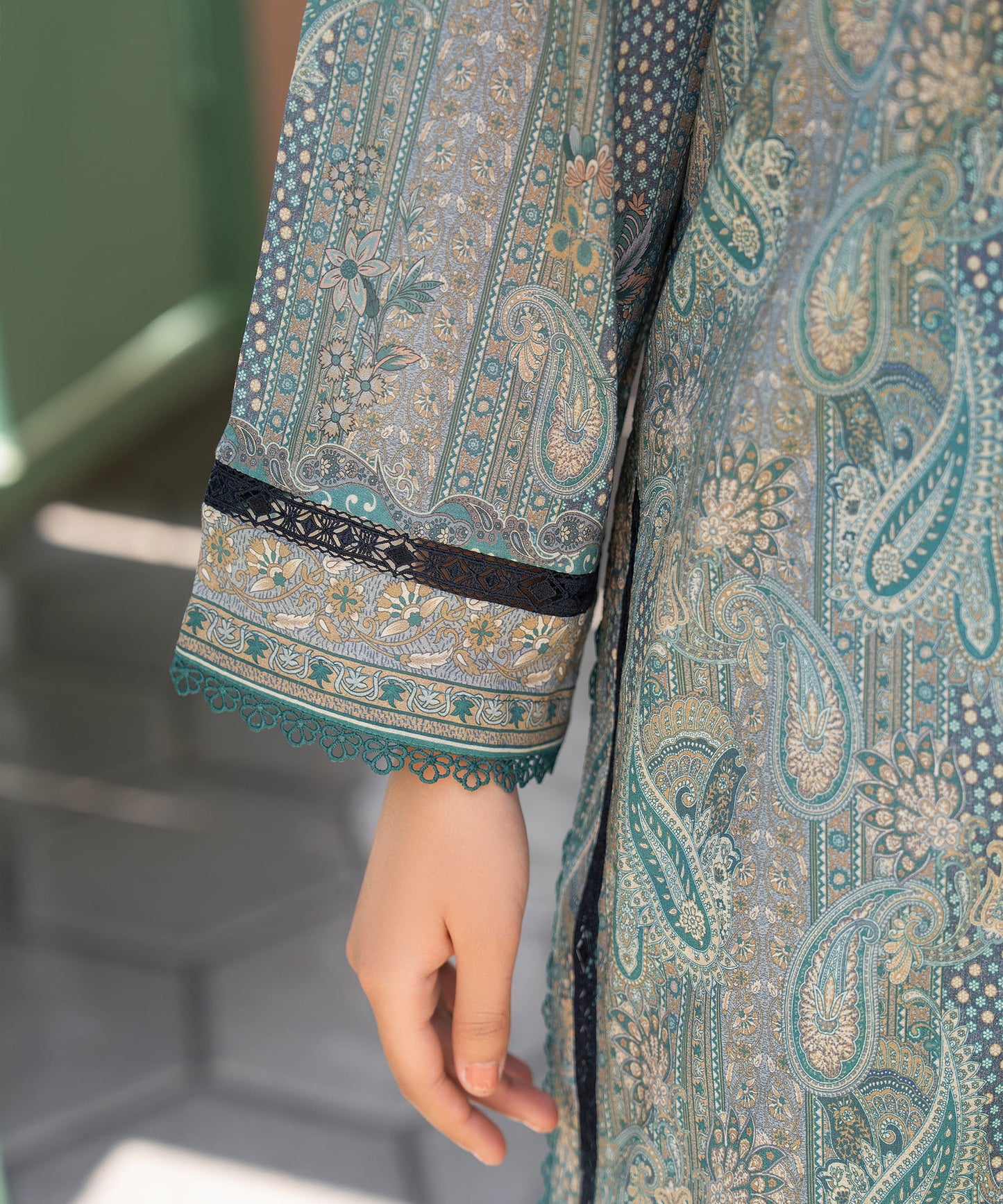 Women Printed 3 Piece Suit - CD2244