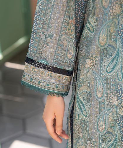 Women Printed 3 Piece Suit - CD2244