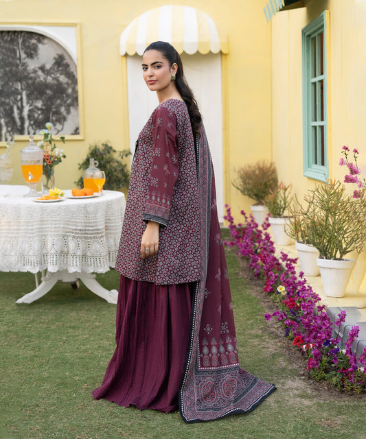 Women Printed 3 Piece Suit - CD2245