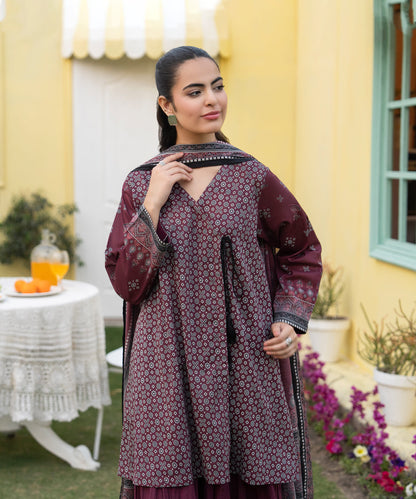 Women Printed 3 Piece Suit - CD2245