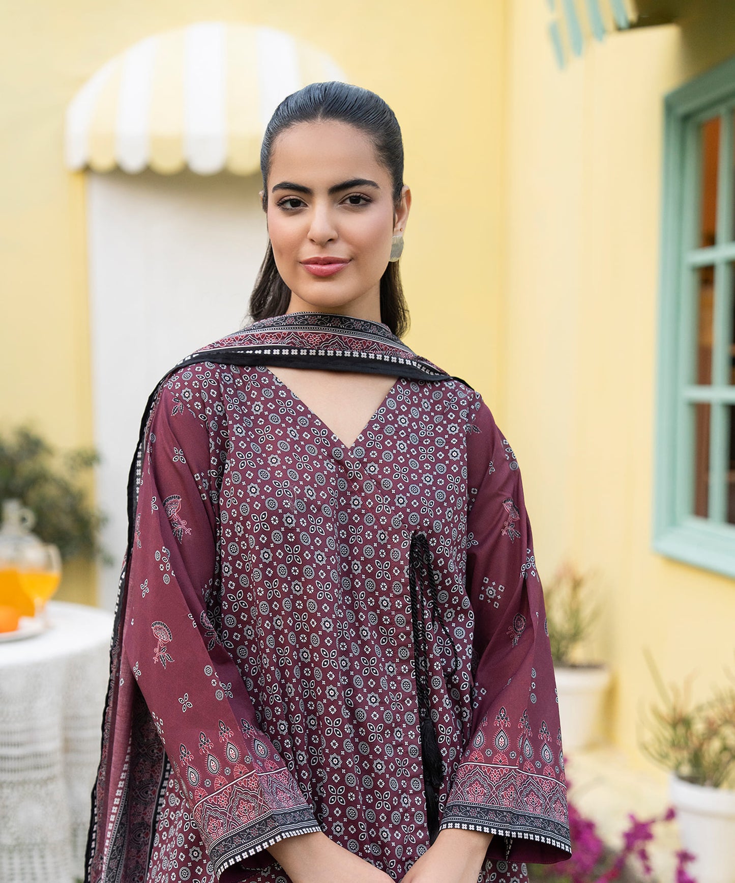 Women Printed 3 Piece Suit - CD2245