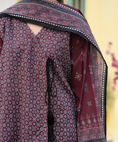Women Printed 3 Piece Suit - CD2245