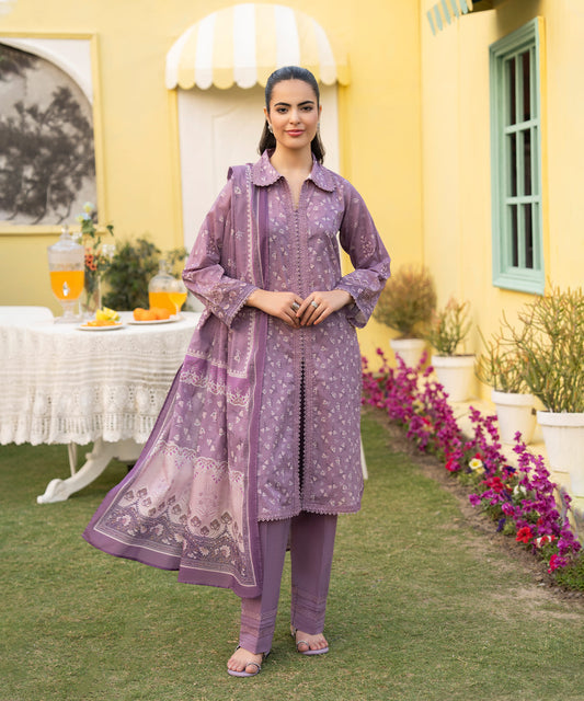 Women Printed 3 Piece Suit - CD2246