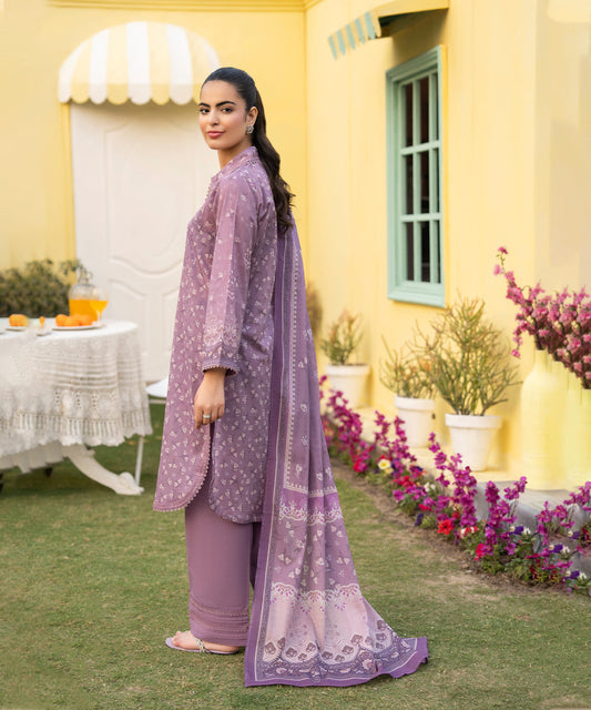 Women Printed 3 Piece Suit - CD2246