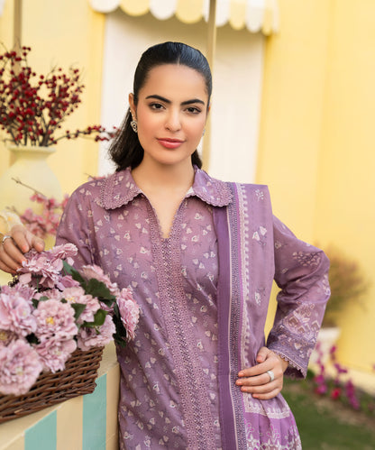 Women Printed 3 Piece Suit - CD2246