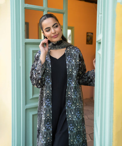 Women Printed 3 Piece Suit - CD2247