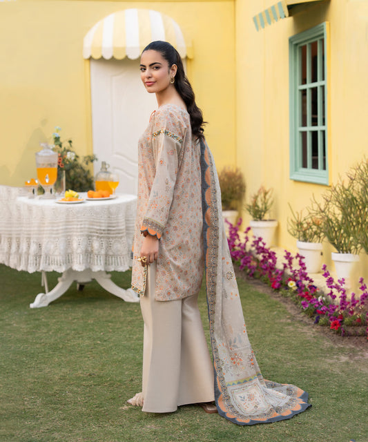 Women Printed 3 Piece Suit - CD2248