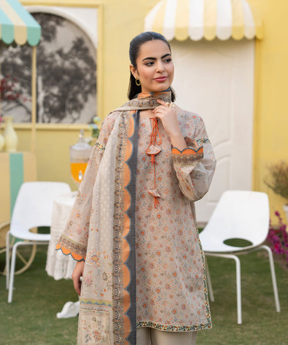 Women Printed 3 Piece Suit - CD2248