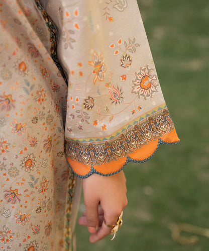 Women Printed 3 Piece Suit - CD2248