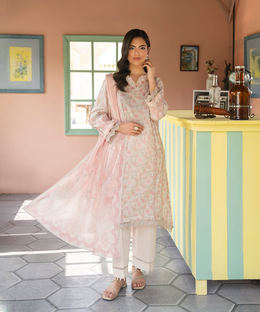 Women Printed 3 Piece Suit - CD2249