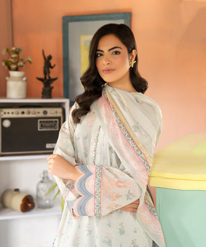 Women Printed 3 Piece Suit - CD2250