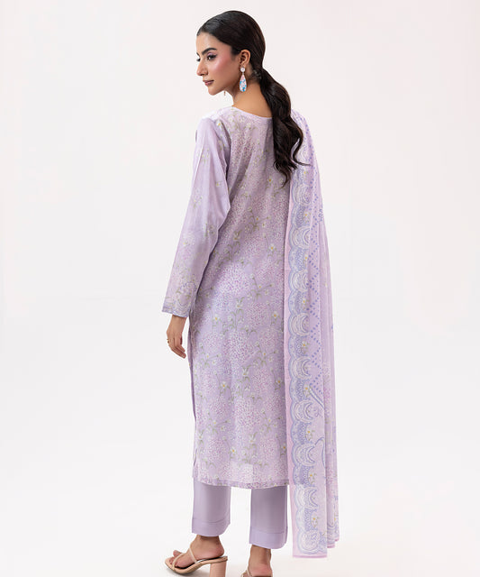 Women Printed 3 Piece Suit  - SDL061