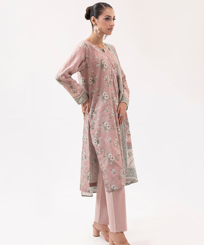 Women Printed 3 Piece Suit  - SDL066