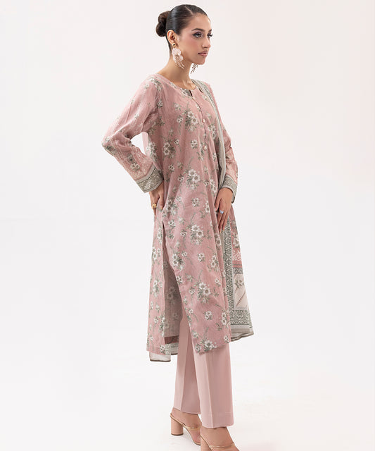 Women Printed 3 Piece Suit  - SDL066