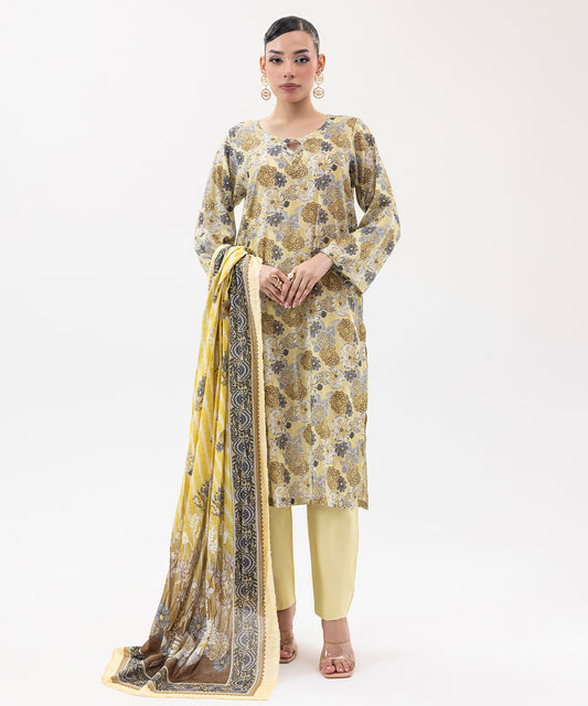 Women Printed 3 Piece Suit - SD2271