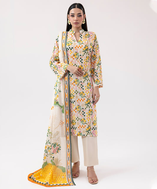 Women Printed 3 Piece Suit - SD2273