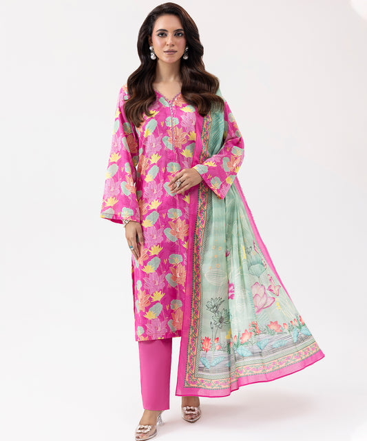 Women Printed 3 Piece Suit - SD2276