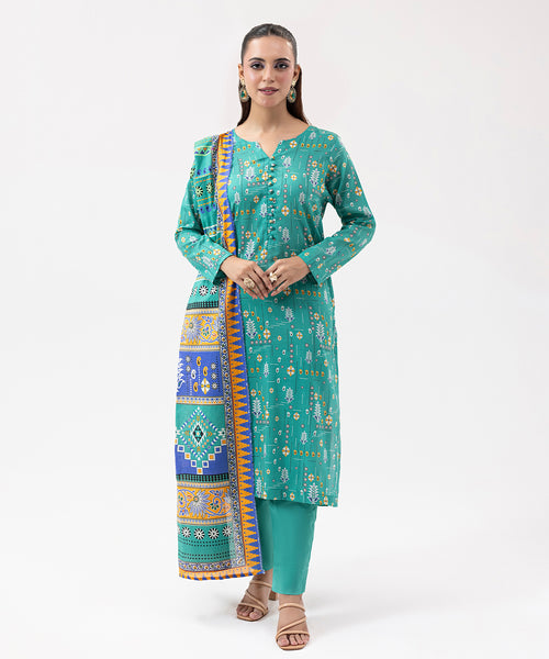 Women Printed 3 Piece Suit - SD2277