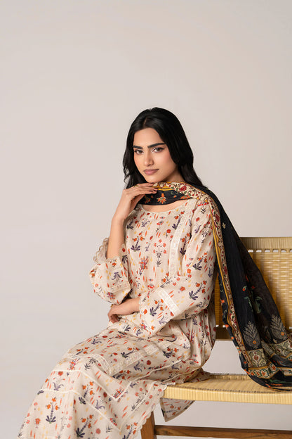 Women Printed 3 Piece Suit - SD2281