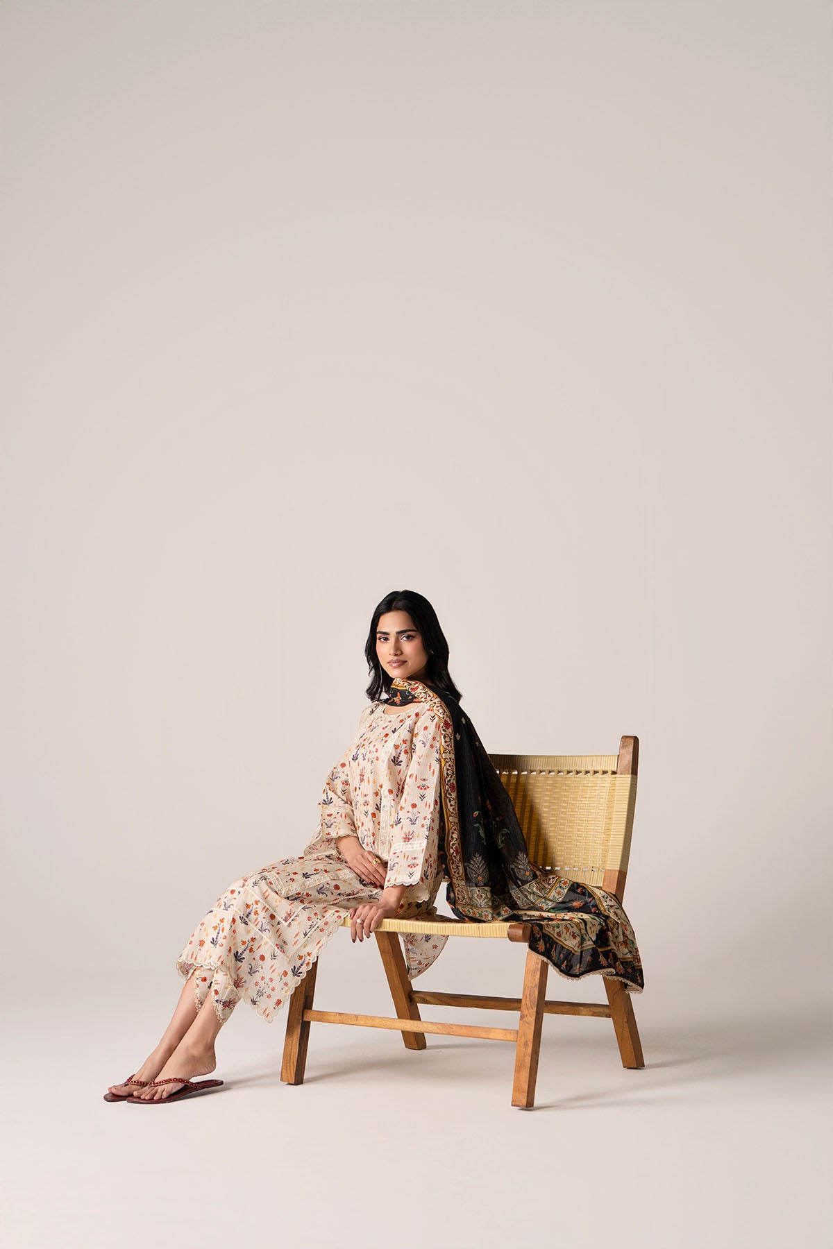Women Printed 3 Piece Suit - SD2281
