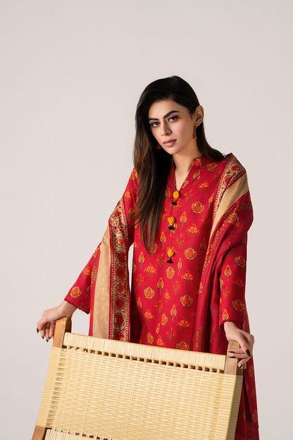 Women Printed 3 Piece Suit - SD2284