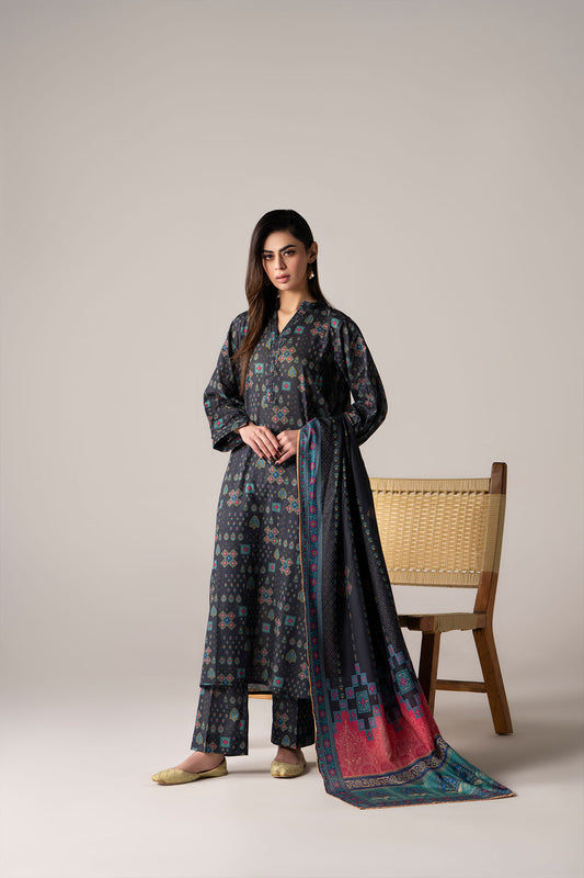 Women Printed 3 Piece Suit - SD2285