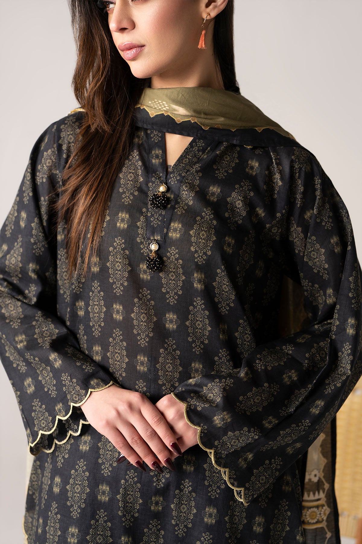 Women Printed 3 Piece Suit - SD2286
