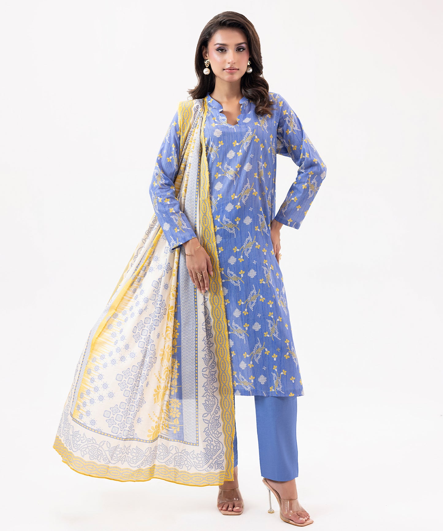 Women Printed 3 Piece Suit - SD2280
