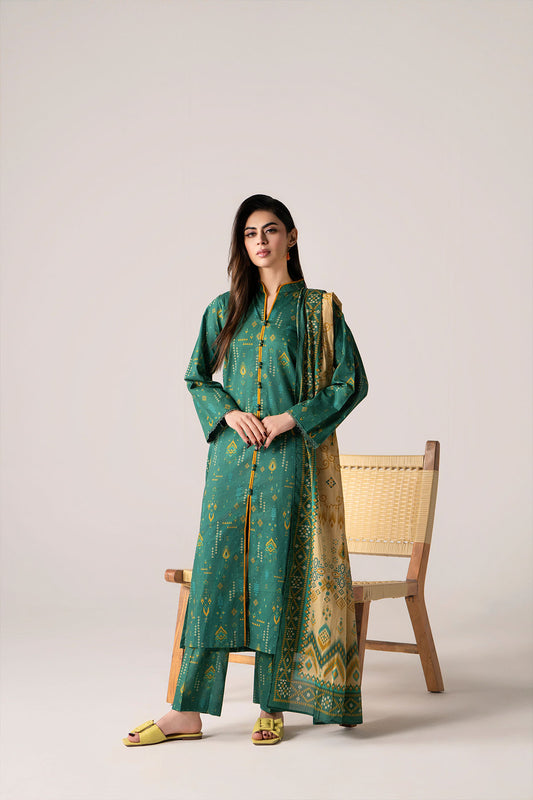 Women Printed 3 Piece Suit - SD2287