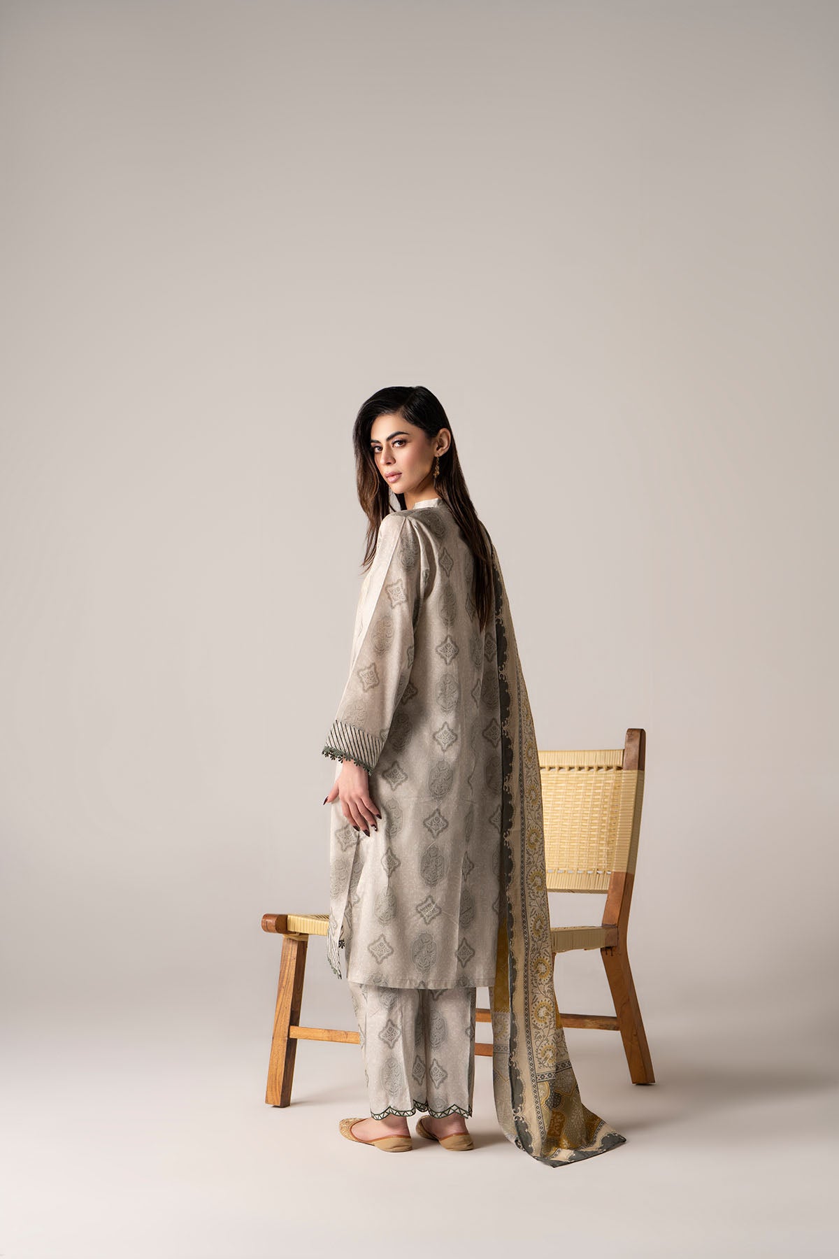 Women Printed 3 Piece Suit - SD2288
