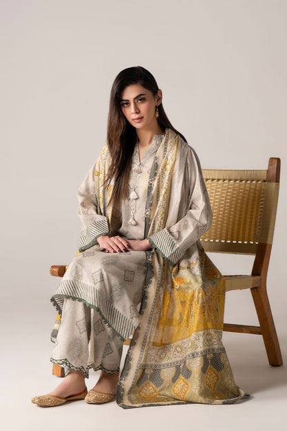 Women Printed 3 Piece Suit - SD2288