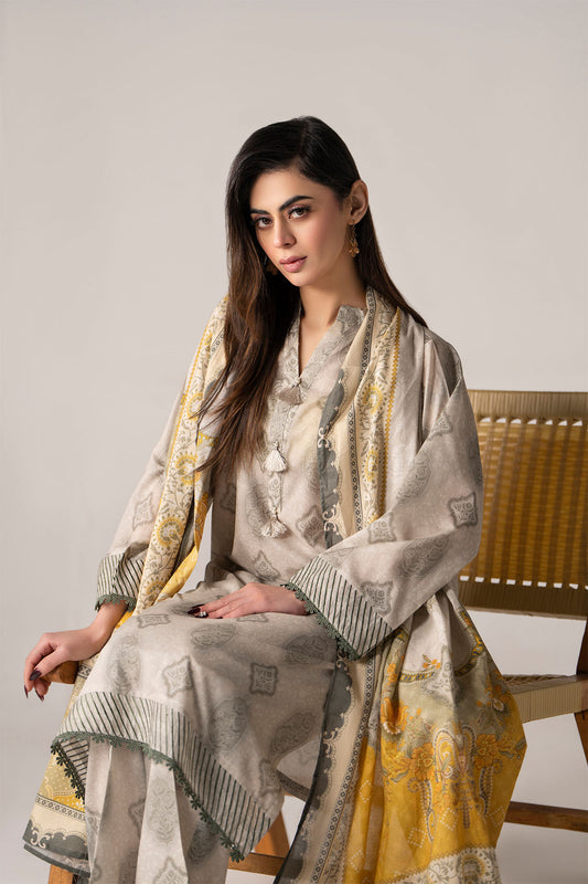 Women Printed 3 Piece Suit - SD2288