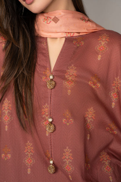 Women Printed 3 Piece Suit - SD2289