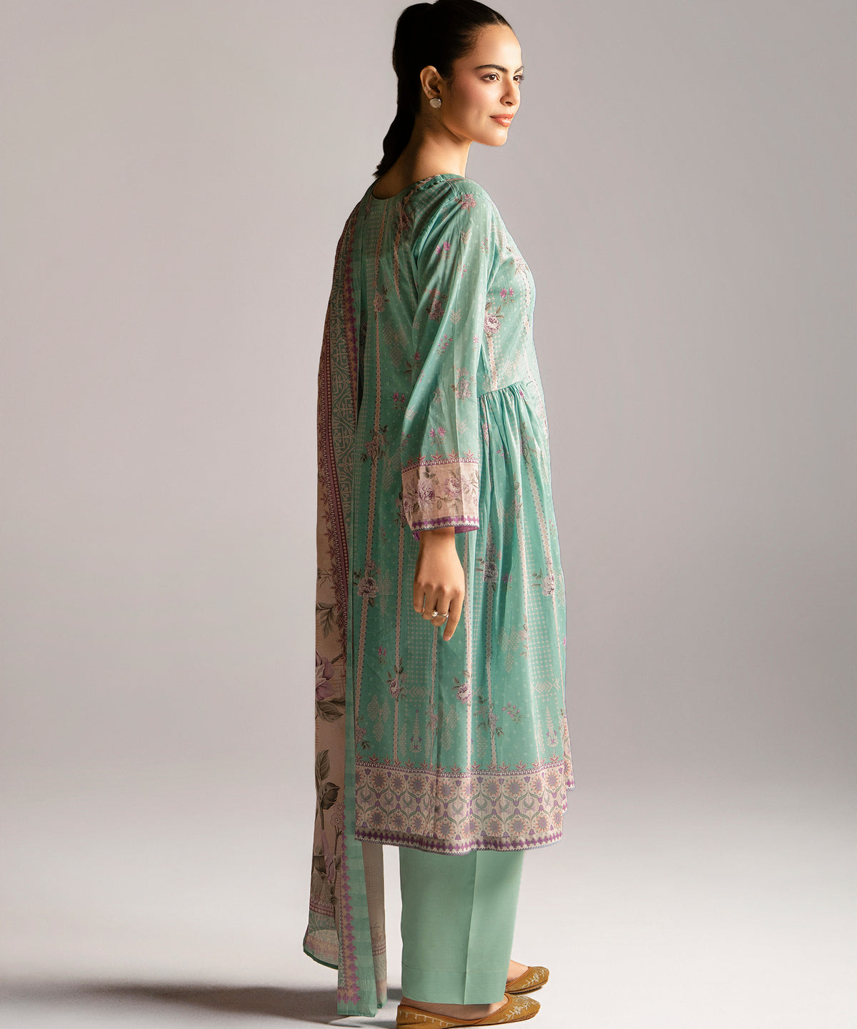 Women Printed 3 Piece Suit - SD2301