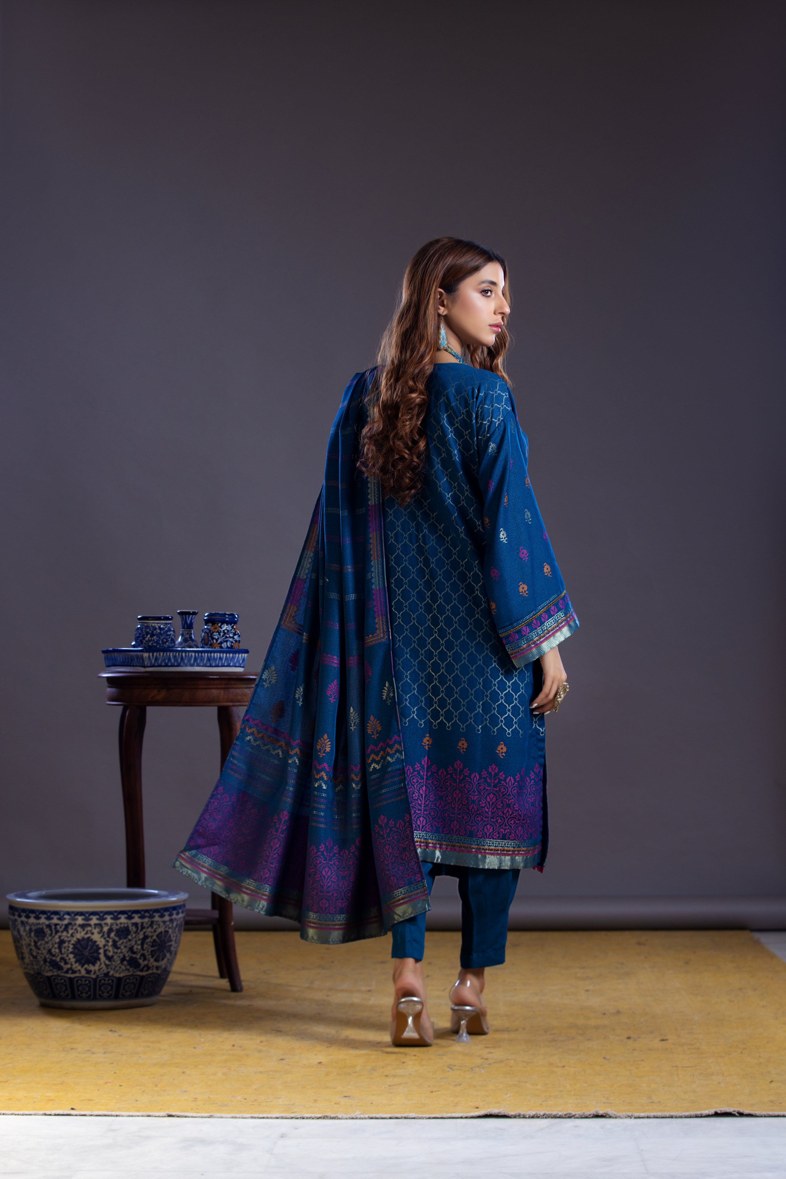 3PC JACQUARD KARANDI-Collection 2302 B