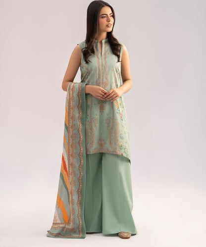 Women Printed 3 Piece Suit - SD2302