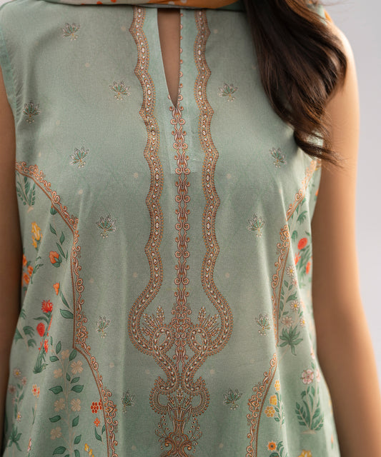 Women Printed 3 Piece Suit - SD2302