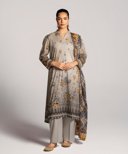 Women Printed 3 Piece Suit - SD2303